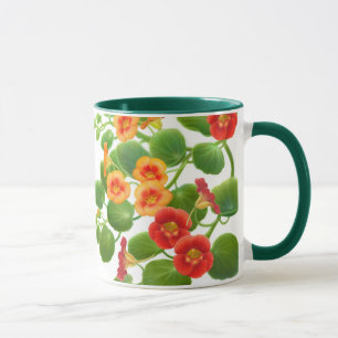 Taza de las vides de la capuchina