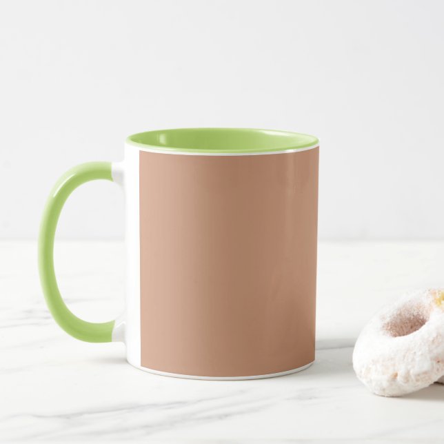 Taza de latón antiguo (Con donut)