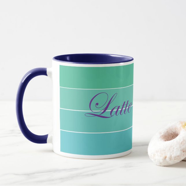 taza de lavanda (Con donut)