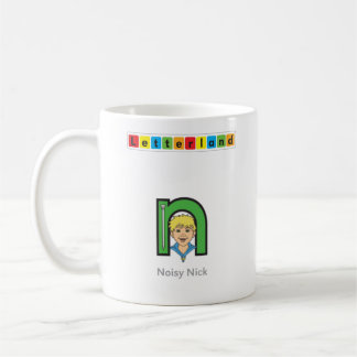 Taza de Letterland el | Nn