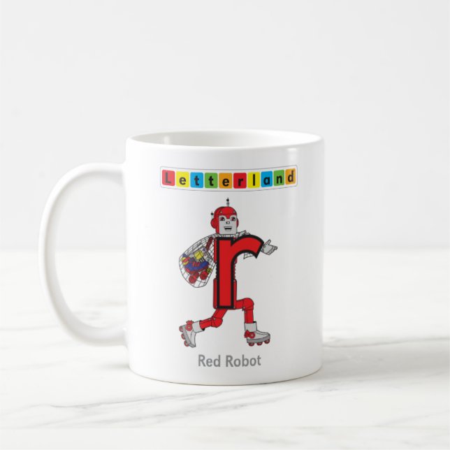Taza de Letterland el | Rr (Izquierda)