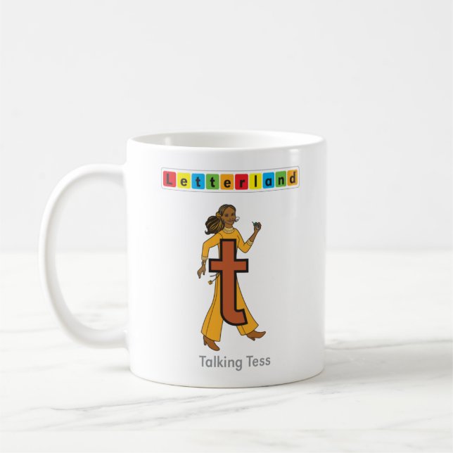 Taza de Letterland el | Tt (Izquierda)