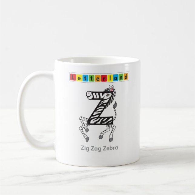 Taza de Letterland el | Zz (Izquierda)