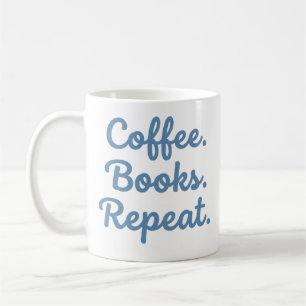 Taza de libros de café divertida para amantes de l