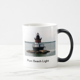 Taza de Lighouse de la playa del ciruelo