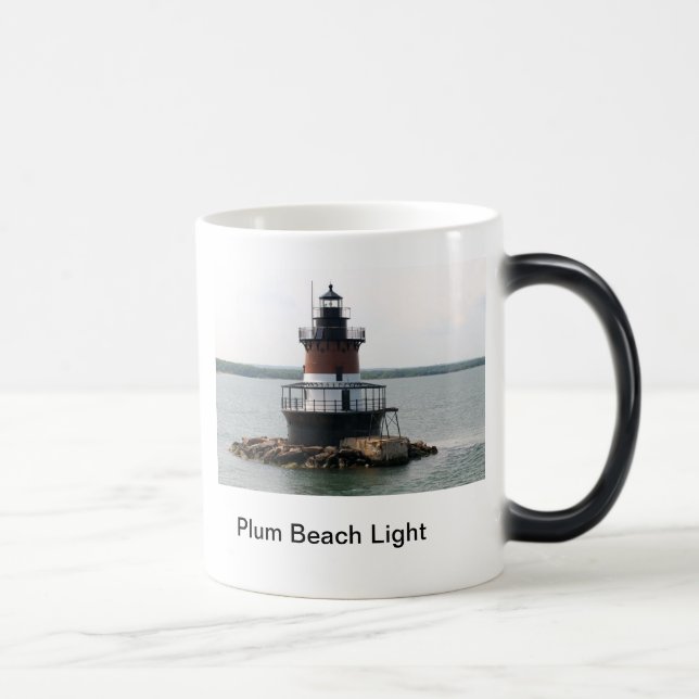 Taza de Lighouse de la playa del ciruelo (Derecha)