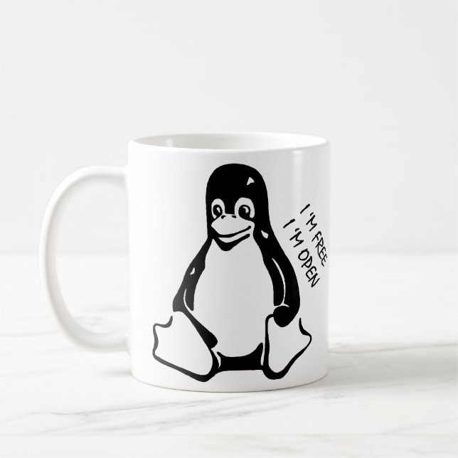 Taza de Linux (Izquierda)