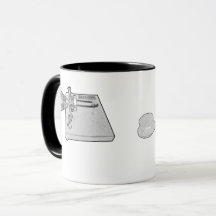 Taza de llave de código Morse