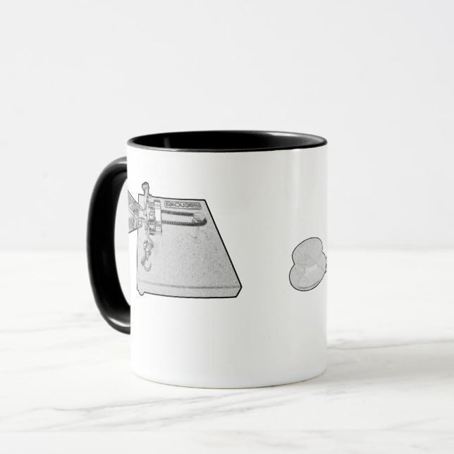 Taza de llave de código Morse (Anverso izquierdo)