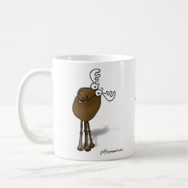 Taza de los alces de la tarjeta del día de San