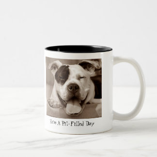 Taza de los amantes de Pitbull