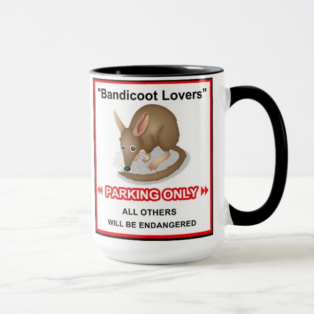 Taza de los amantes del Bandicoot (Derecha)
