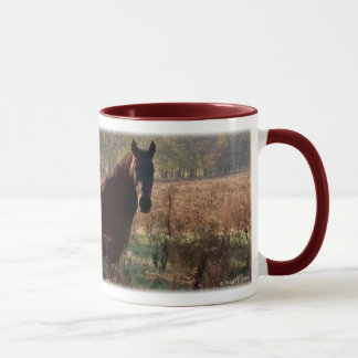 Taza de los amantes del caballo