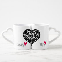 Taza de los amantes del wifey del marido