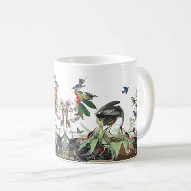 Taza de los animales de la fauna del collage de (Anverso derecho)