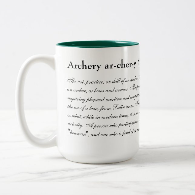Taza de los Archers (Izquierda)