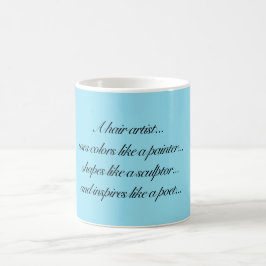 Taza de los artistas del pelo