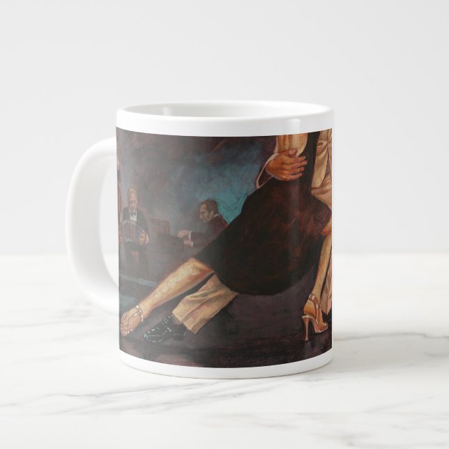 Taza de los bailarines del tango (Izquierda)