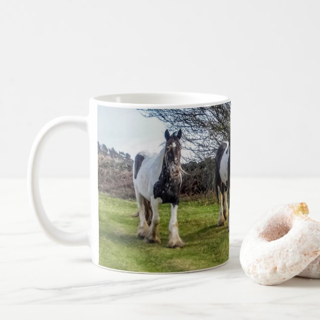 Taza de los caballos (Con donut)