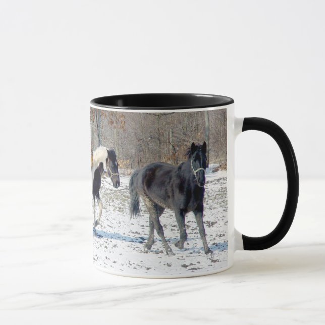 Taza de los caballos 03 (Derecha)