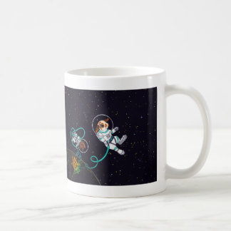Taza de los conejitos 11oz del espacio