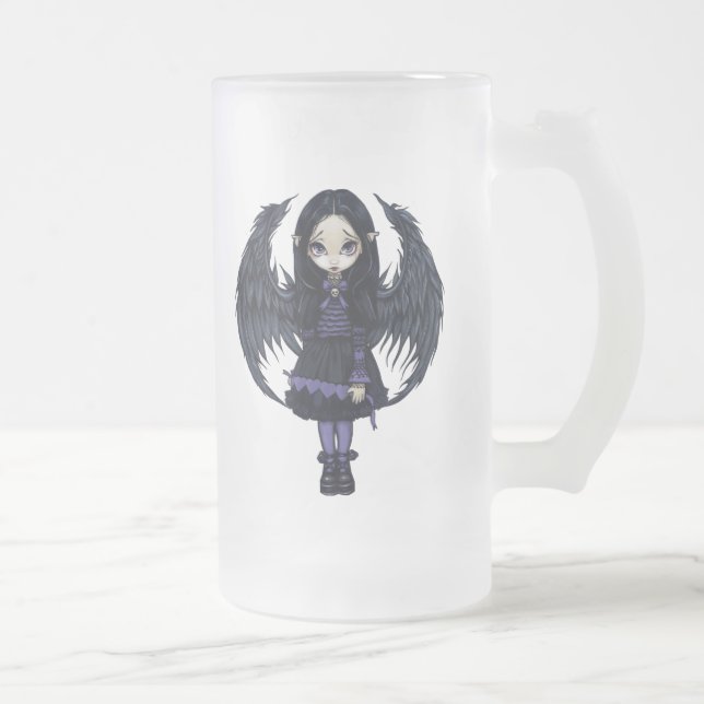 Taza de los "corazones de papel púrpuras" (Derecha)