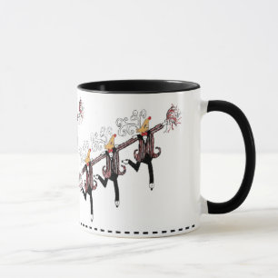 Taza de los coristas del reno