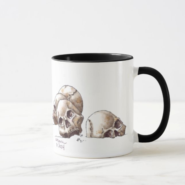 Taza de los cráneos (Derecha)
