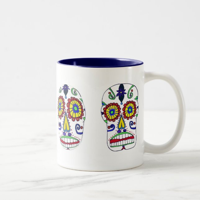 Taza de los cráneos del azúcar (Derecha)