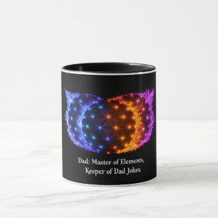 Taza de los Elementos del Papá Divertido – Maestro