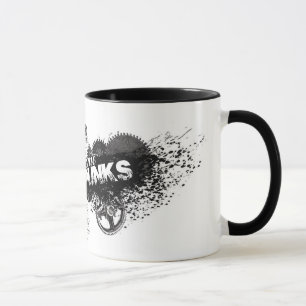 Taza de los escritores del engranaje