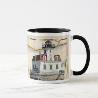 Taza de los faros de Rondout y de Esopus