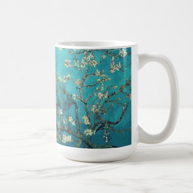 Taza de los flores de la almendra de Van Gogh (Derecha)