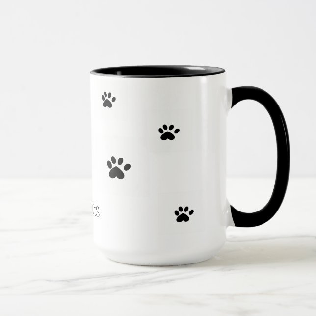 Taza de los gatos del amor (Derecha)
