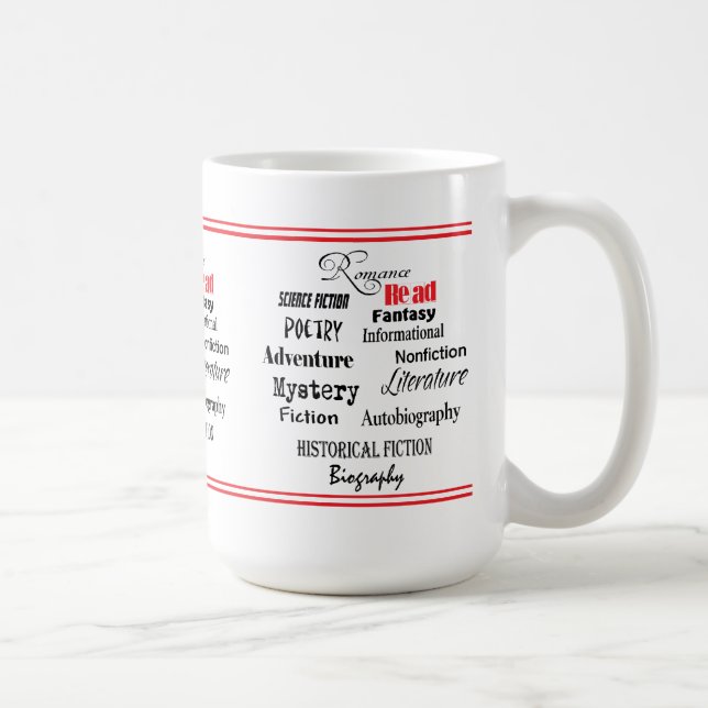 taza de los géneros de la lectura (Derecha)