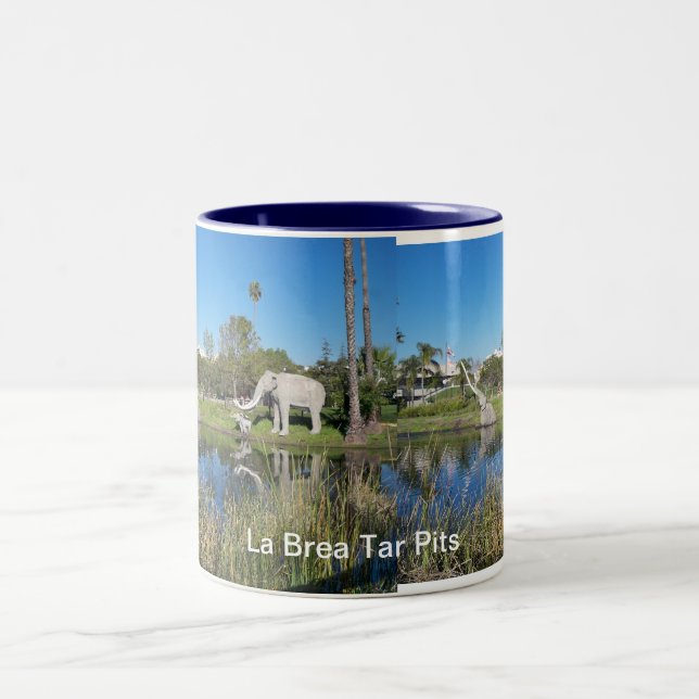 Taza de los hoyos de alquitrán de Brea del La (Centro)