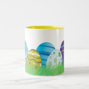 Taza de los huevos de Pascua