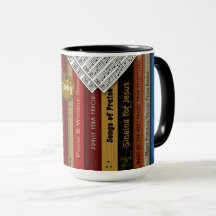 Taza de los libros de música del equipo de la