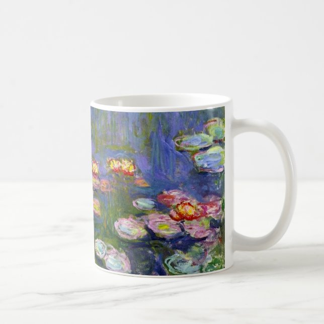 Taza de los lirios de agua de Monet 1916 (Derecha)