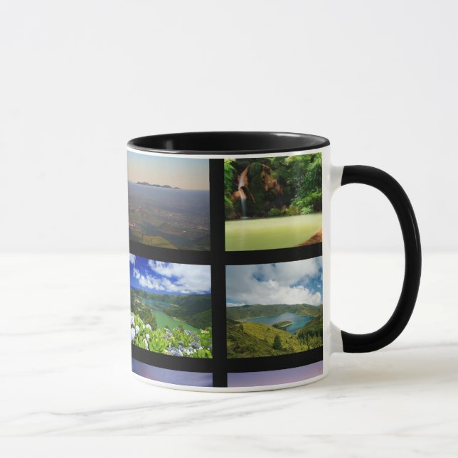 Taza de los paisajes de Azores (Derecha)