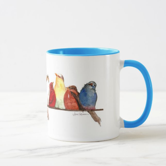 Taza de los pájaros de Aimee Rousseau (Derecha)