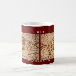 Taza de los PANES y de los PESCADOS de ISRAEL