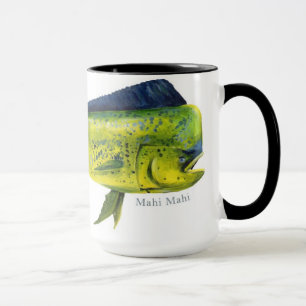 Taza de los pescados de Mahi Mahi