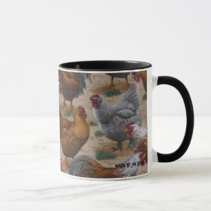 TAZA DE LOS POLLOS/DE LOS GALLOS