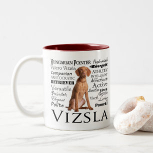 Taza de los rasgos de Vizsla