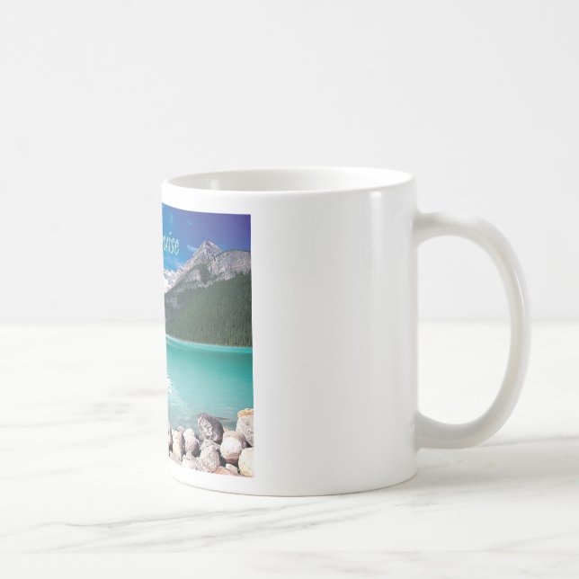Taza de los recuerdos de Lake Louise (Derecha)