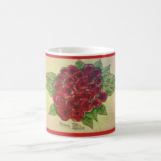 Taza de los rosas