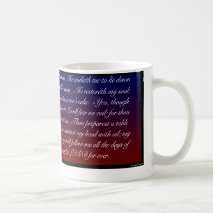 Taza de los salmos 23