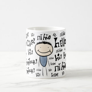 Taza de los saludos