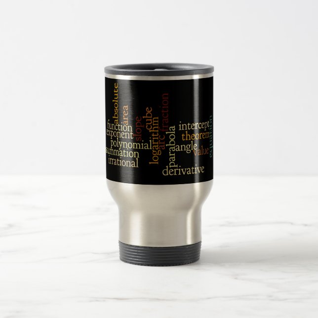 Taza de los términos matemáticos (Centro)